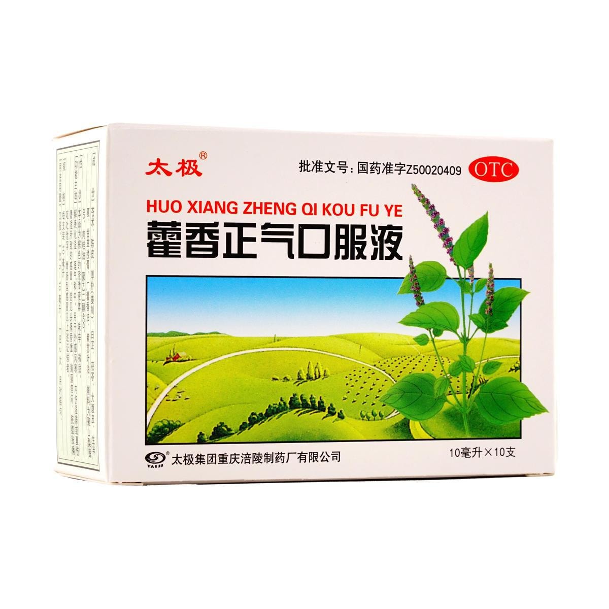 太极 藿香正气口服液 10ml*10支装 1 盒